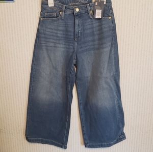 Highest Rise Wide Leg Short 6/28S Jeans